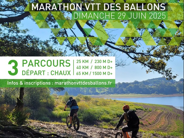 marathon vtt Ballons